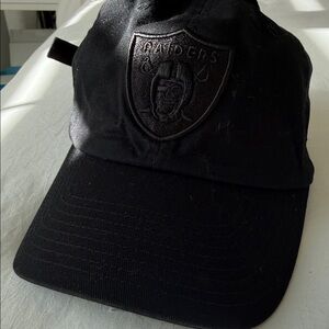 NFL raiders Black Cap with Embroidered Logo